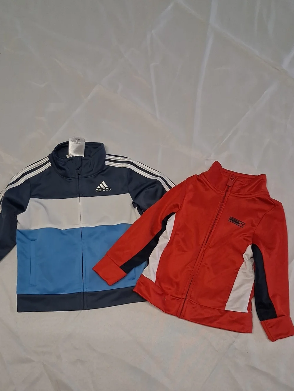 NWOT Boys 12mth. Adidas And Puma Jackets